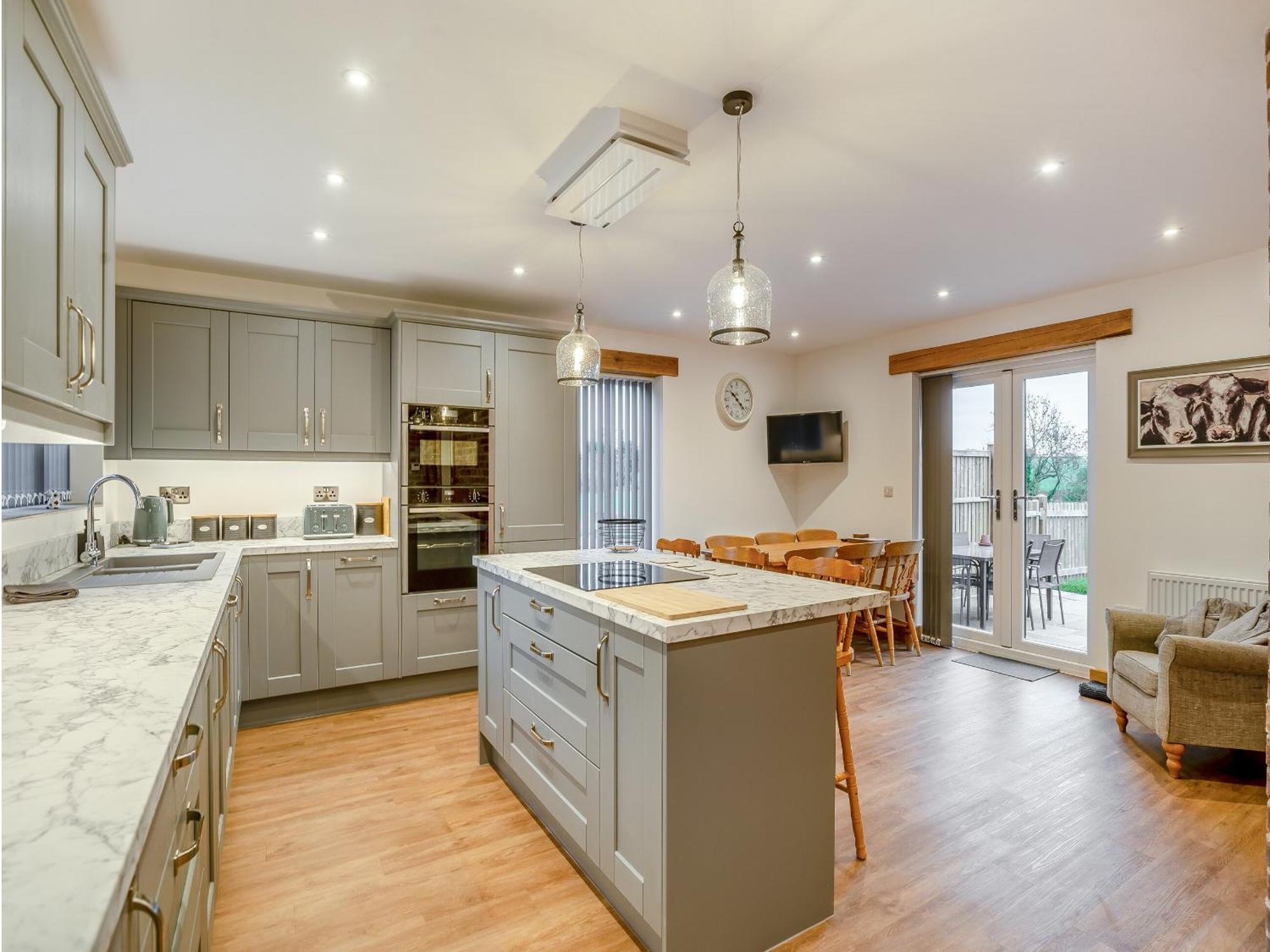 Вилла Babbling Brook Barn Abbots Bromley Экстерьер фото