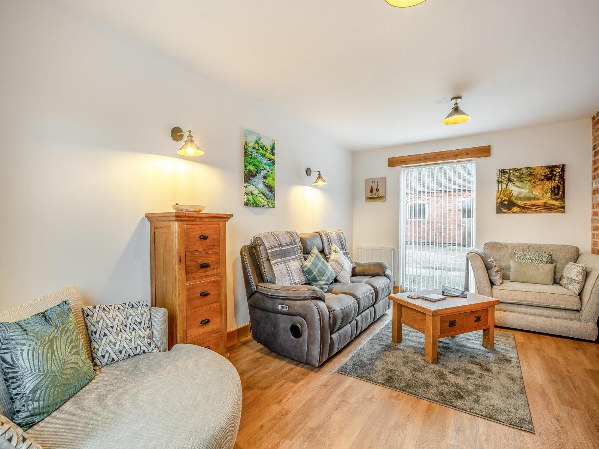 Вилла Babbling Brook Barn Abbots Bromley Экстерьер фото